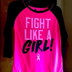 Cancer awareness girls T-shirt